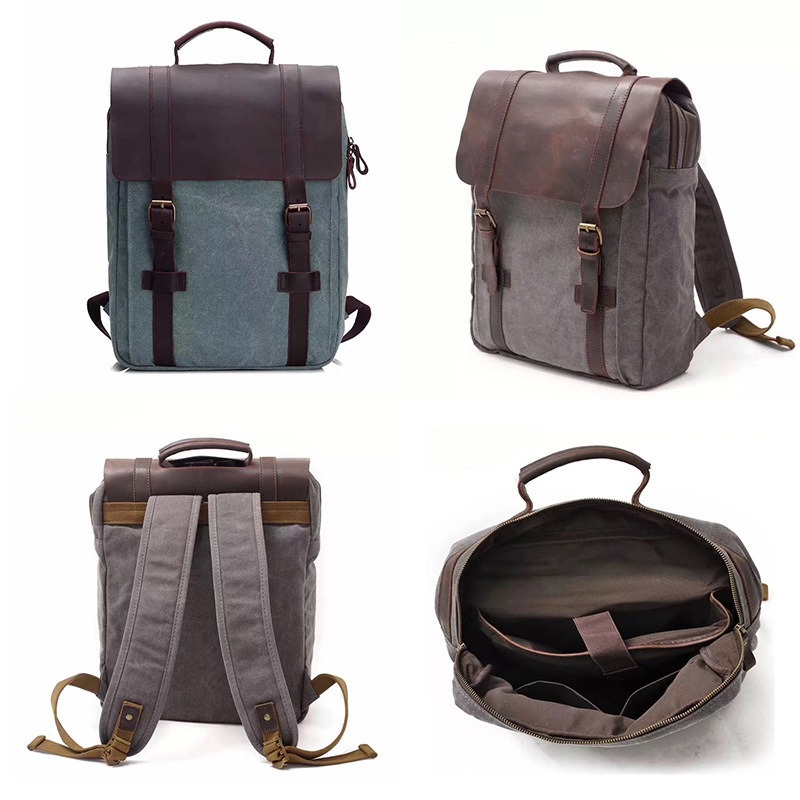 Модный трендовый рюкзак-школьн – обзор и цена Canvas Backpack Casual
