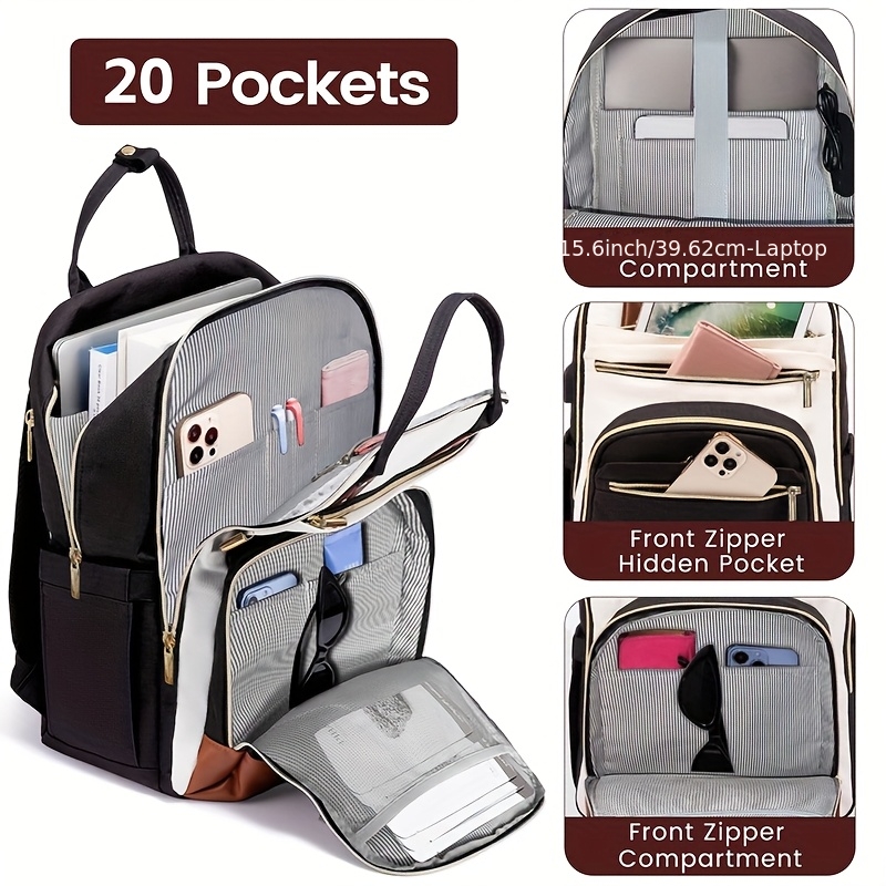 Женский двухцветный рюкзак для – обзор и цена Laptop Backpack 15.6